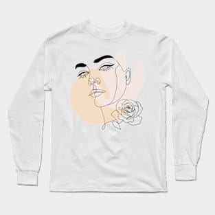 Rose Beauty Long Sleeve T-Shirt